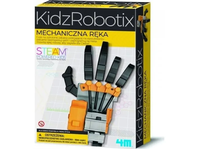 4M KidzRobotix DIY-sett motorisert robothånd