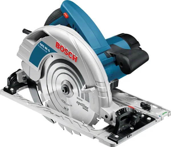 Bosch Sirkelsag GKS 85 G blå