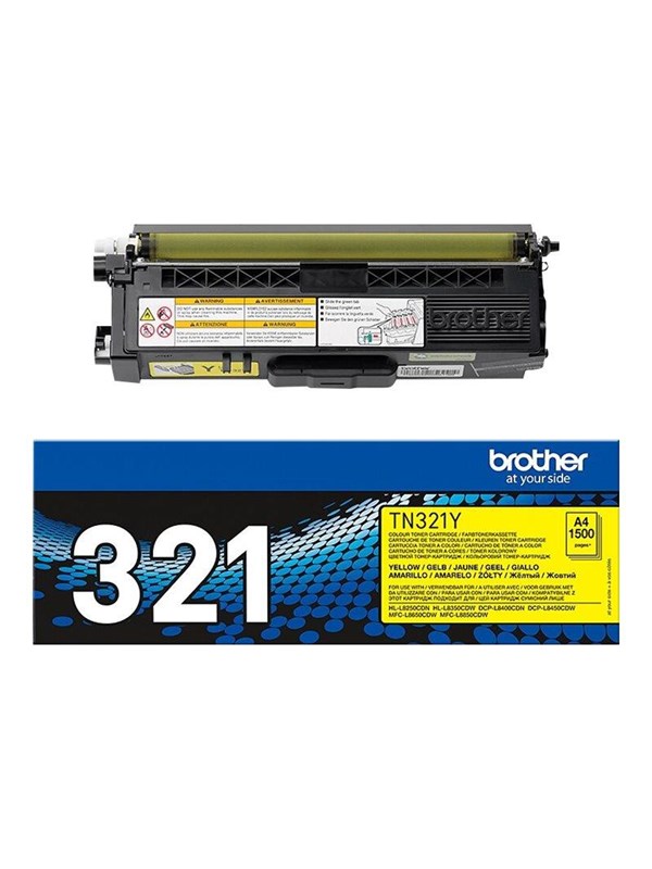Brother TN321Y / TN 321Y Yellow Toner