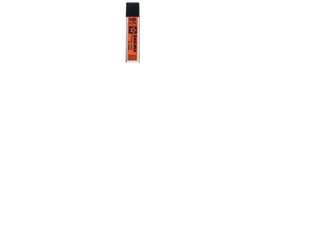 Sakura mekanisk blyant refill 0,5 mm HB polymerbly