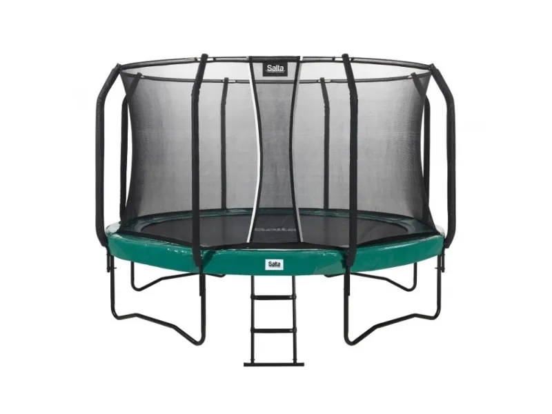 Hagetrampolin Salta First Class med innvendig nett 10 FT 305 cm grønn