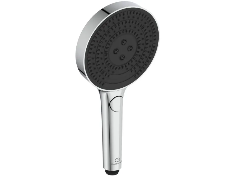 Ideal Standard Idealrain Solos - Håndbruser Multi-f. 130x270x53mm, 3 strålefunkt, WRAS. Krom