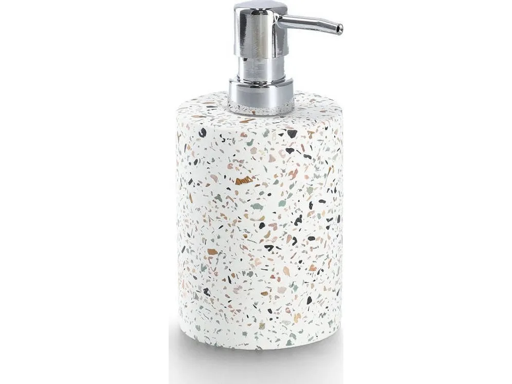 Såpedispenser Zeller sement TERRAZZO Ø 8,2 cm