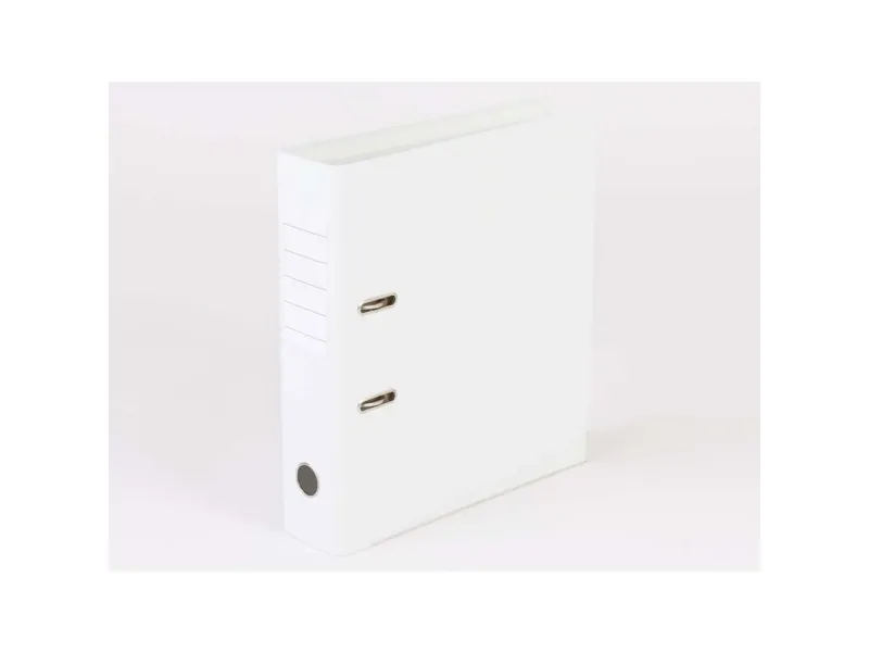 Brevordner, Q-Line hvid, Metalskinne, 75mm, 210x297mm antal ringe: 2 - (10 stk.)