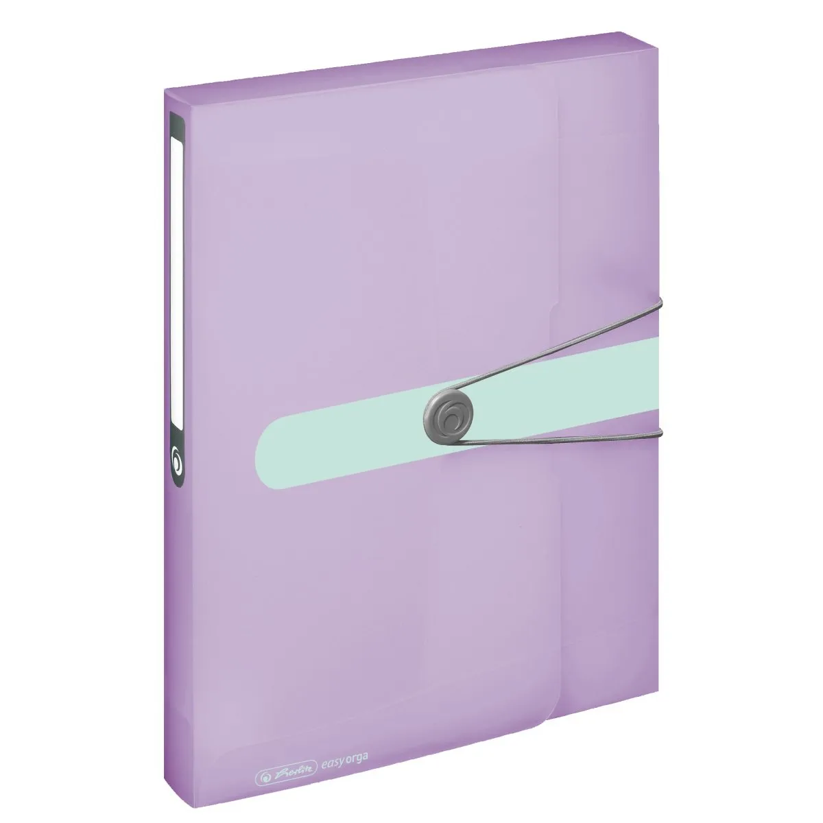 Herlitz 11408994, Lilac, Gjennomsiktig, Polypropylen (PP), A4, 4 cm, 1 stykker