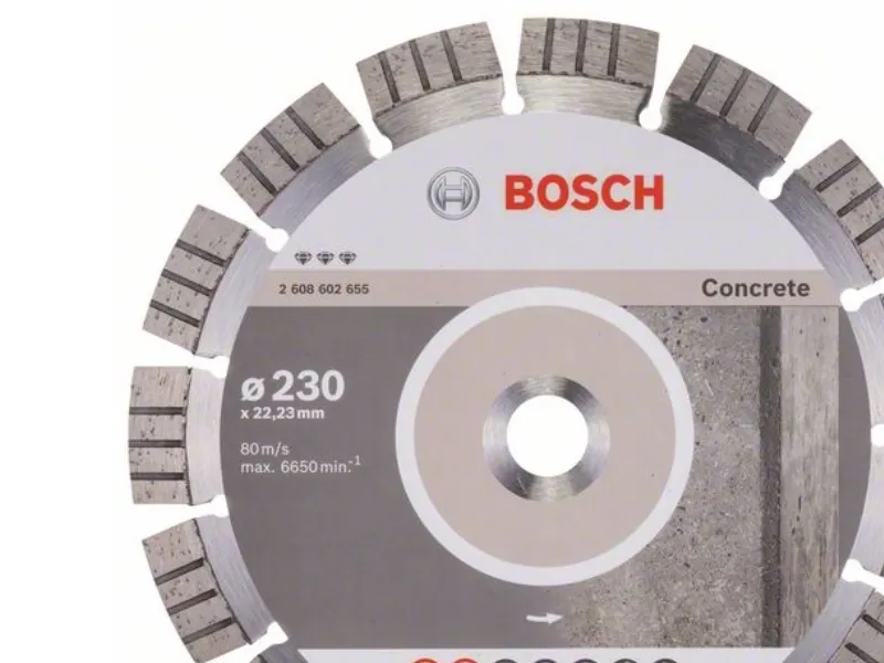 Bosch Best for Concrete - Diamantskjæreplate - for forsterket betong, herdet betong - 230 mm