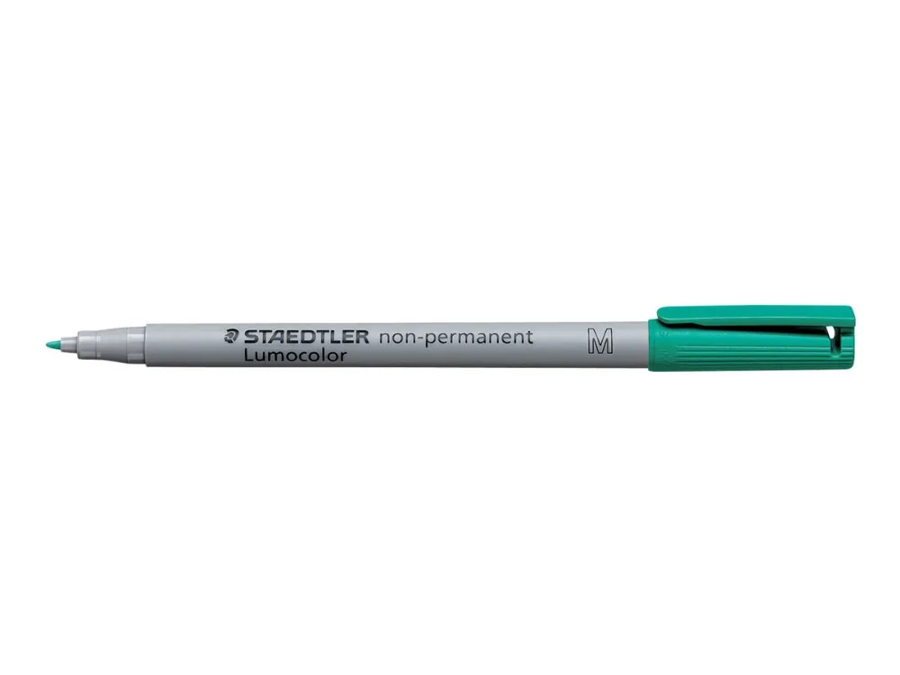 STAEDTLER Lumocolor 315 - Fibertuppenn - ikke-permanent - grønn - 1 mm - medium (en pakke 10)