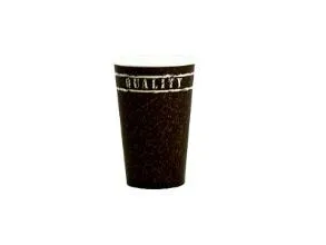 Kaffebæger Pap Ø90xH130mm 40cl 16oz Single Wall Coffee-line Quality,50 stk/ps - (50 stk.)