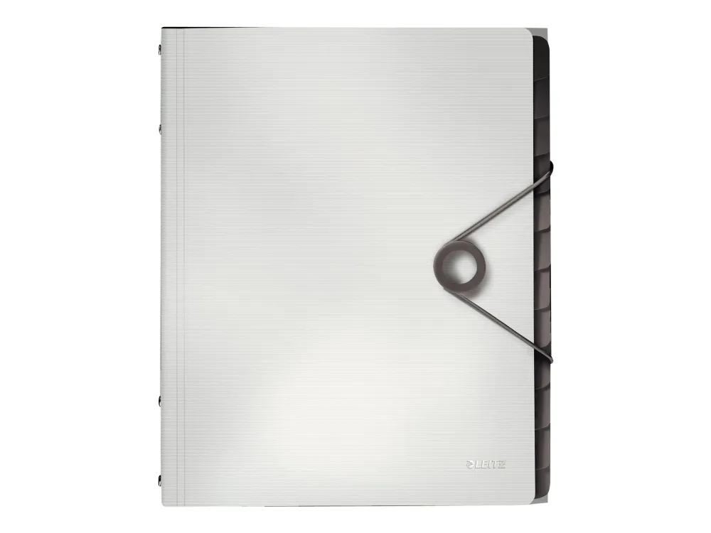 Leitz Solid - Klassifikasjonsmappe - 12 rom - 12 deler - for A4 (210 x 297 mm) - kapasitet: 200 ark - med fliker - hvit