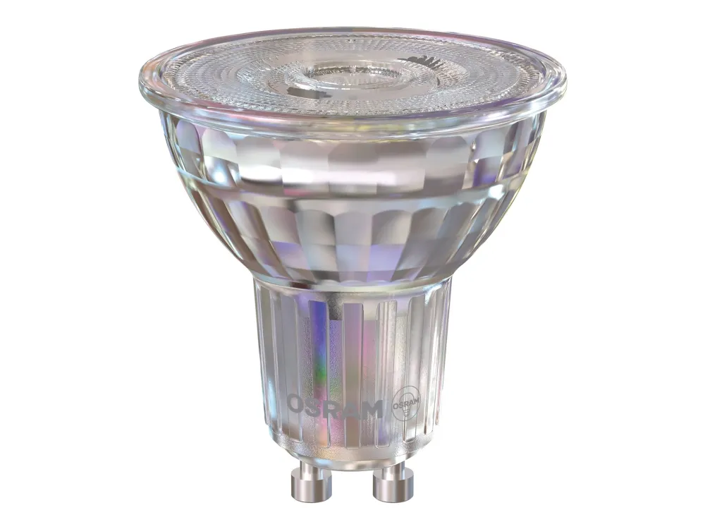 OSRAM STAR - LED-pære for søkelys - form: PAR16 - GU10 - 2.4 W (ekvivalent 35 W) - klasse E - varmt hvitt lys - 2700 K