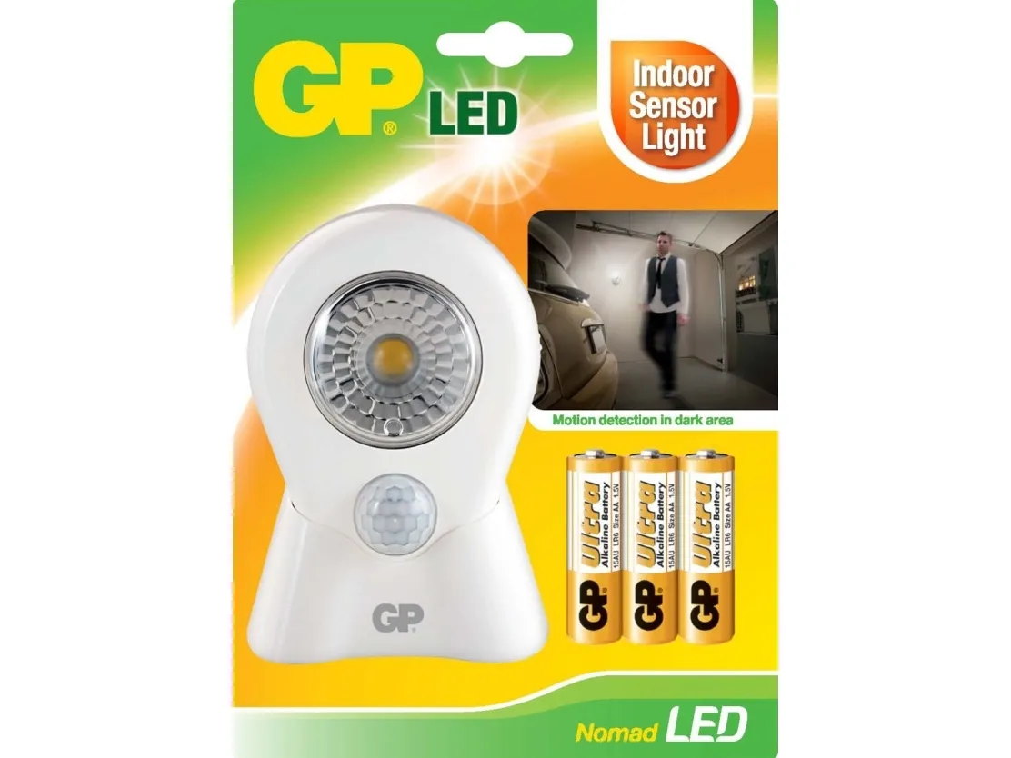 GP Lighting Nomad LED-lampe med bevegelsessensor 810NOMAD