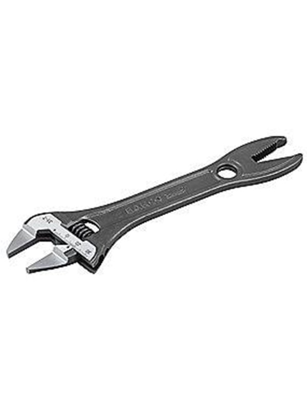 BAHCO skiftenøgle 8'' Riflede smalle haj kæber og