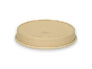Drikkelåg Pap Ø80xH16mm Til Kaffebæger Natur Verive,50 stk/ps - (50 stk.)