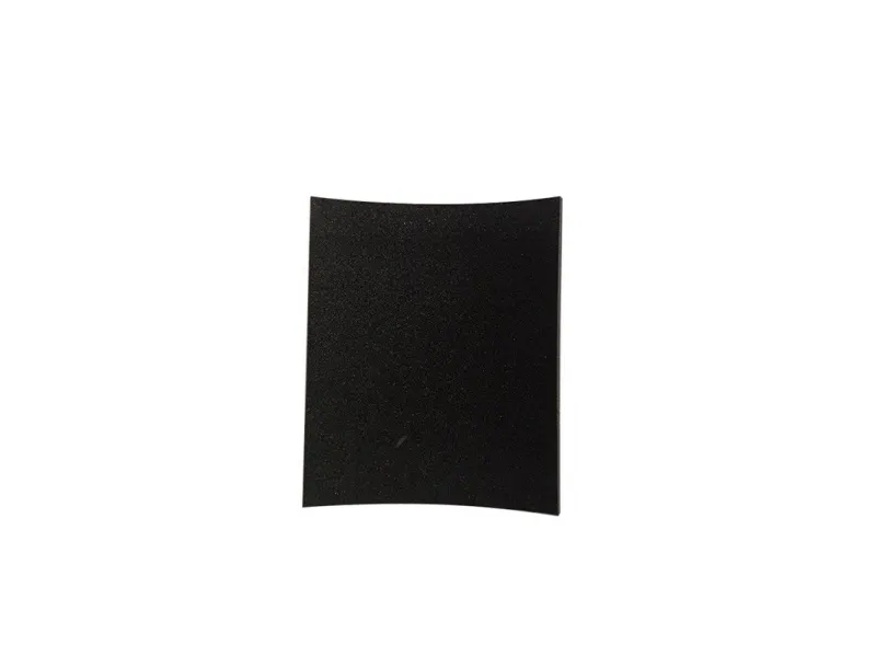 Stabilus klebeputer 2,5 mm svart 85x100 mm (1 stk)