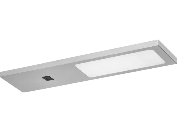Orno PLANA LED underskapslys 4W, 240lm, 4000K, berøringsfri bryter, grå