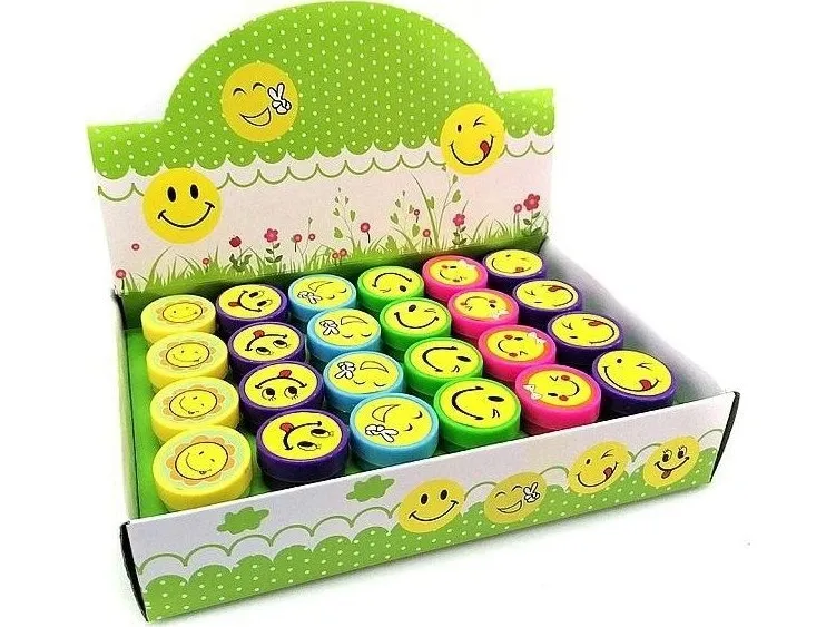 Smiley-stempler (24 stk)