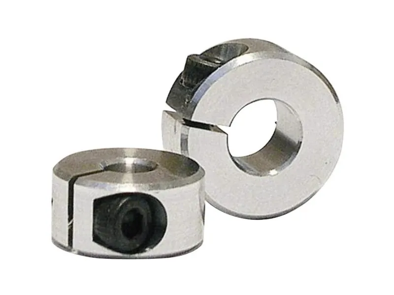 Klemringkobling for aksel: 4 mm utvendig diameter: 12 mm tykkelse: 6 mm M2.5 Modelcraft 1 par