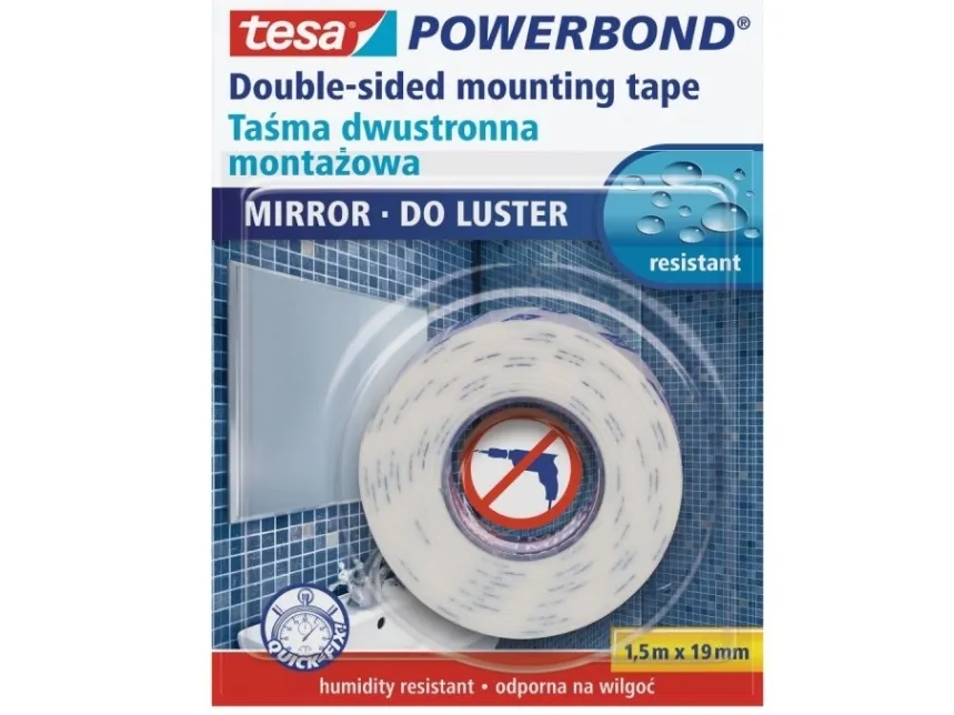 Tesa Powerbond dobbeltsidig tape (55732-00004-04)