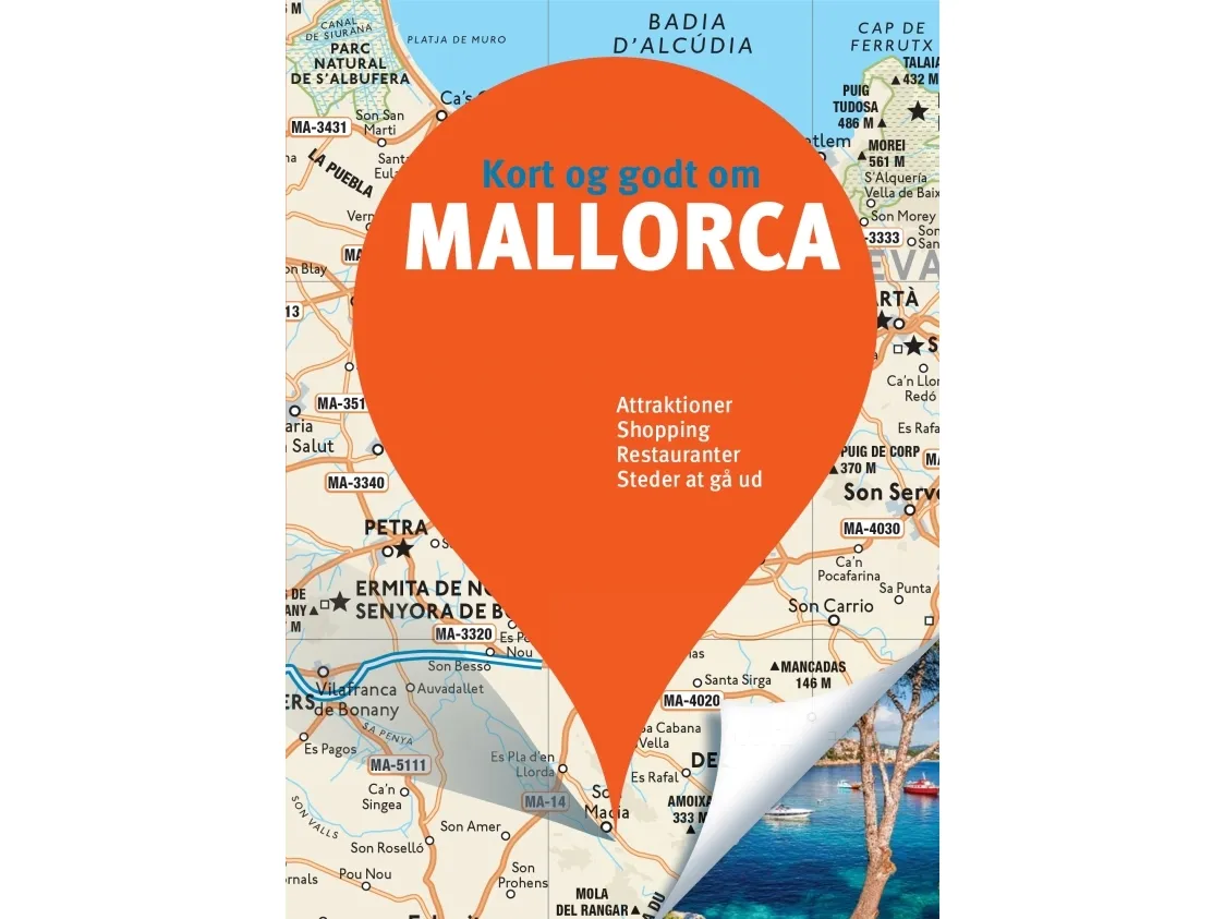 Kort om Mallorca | Språk: Dansk