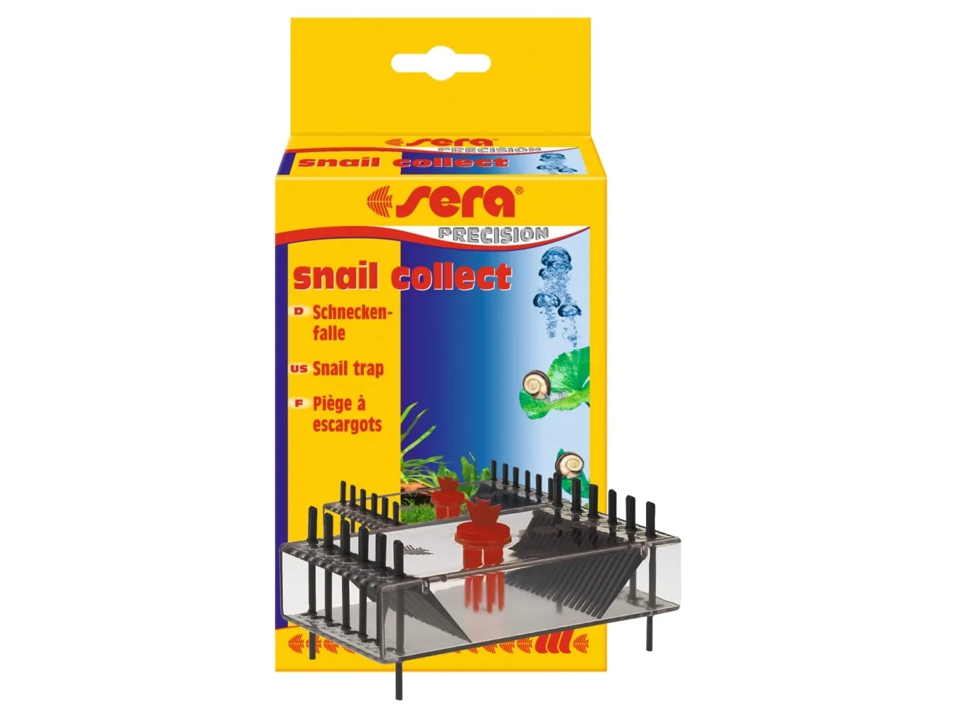 sera Snail collect, Universell, Sort, 1 stykker, Boks