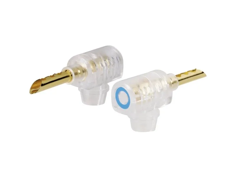 TRU COMPONENTS bananstikk, vinklet stift-diameter 4 mm sort 1 stk