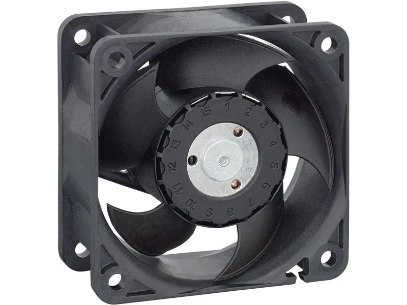 EBM Papst 634 NU Aksialvifte 24 V/DC 40 m³/t (L x B x H) 60 x 60 x 25,4 mm