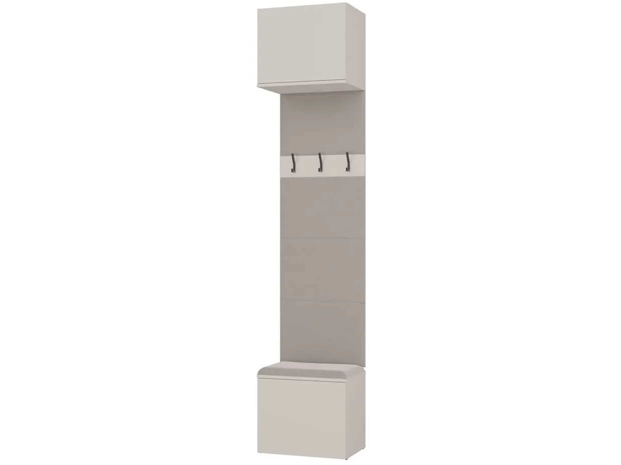 Goodhome garderobe knagger HAGA 1W kashmir