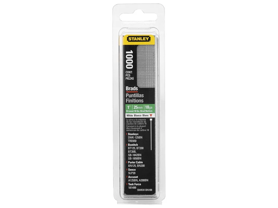 Stanley CHIODI TIPO J - Stifter - 15 mm - galvanisert stål - forsinket - pakke av 1000