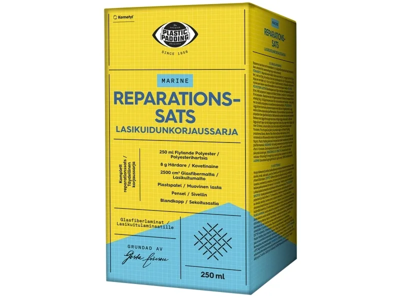 Plastic Padding reparationssæt Alt i en - 1886887