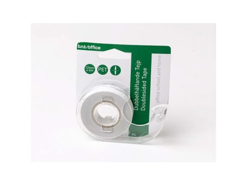 Tape, BNT, 12mmx6.00m, transparent kasse a 12 ruller