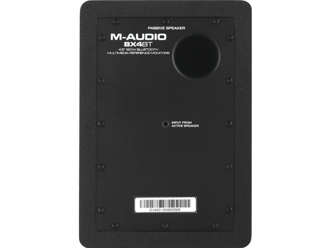 M-AUDIO BX4 BT 2x højttaler Sort Ledningsført + Bluetooth 50 W