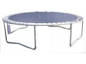 Spartan utskiftbar matte svart til trampoline Ø457 cm