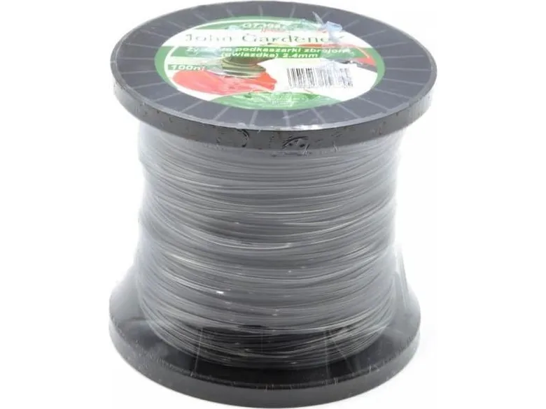 Geko forsterket tråd til trimmer (stjerne) 2,4 mm x 100 m (24) G73942