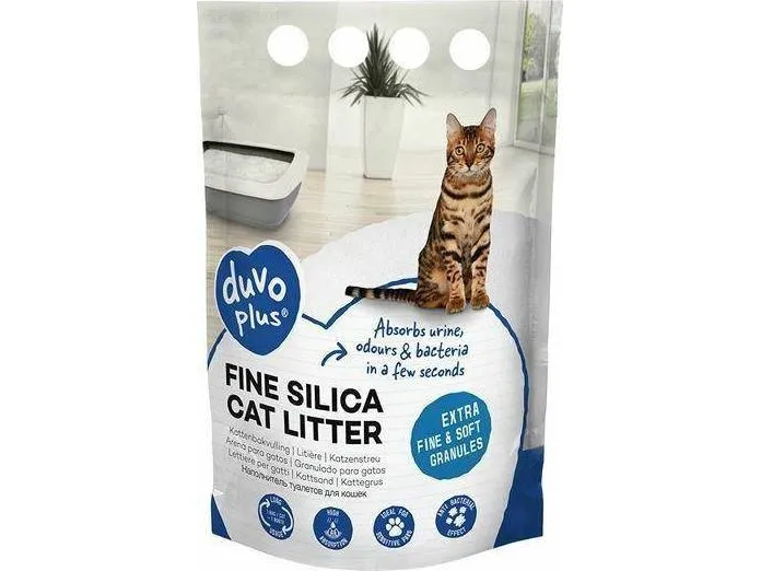 Duvo+ kattesand Duvo+ Compact Silica White 5 l, fint silikonsand