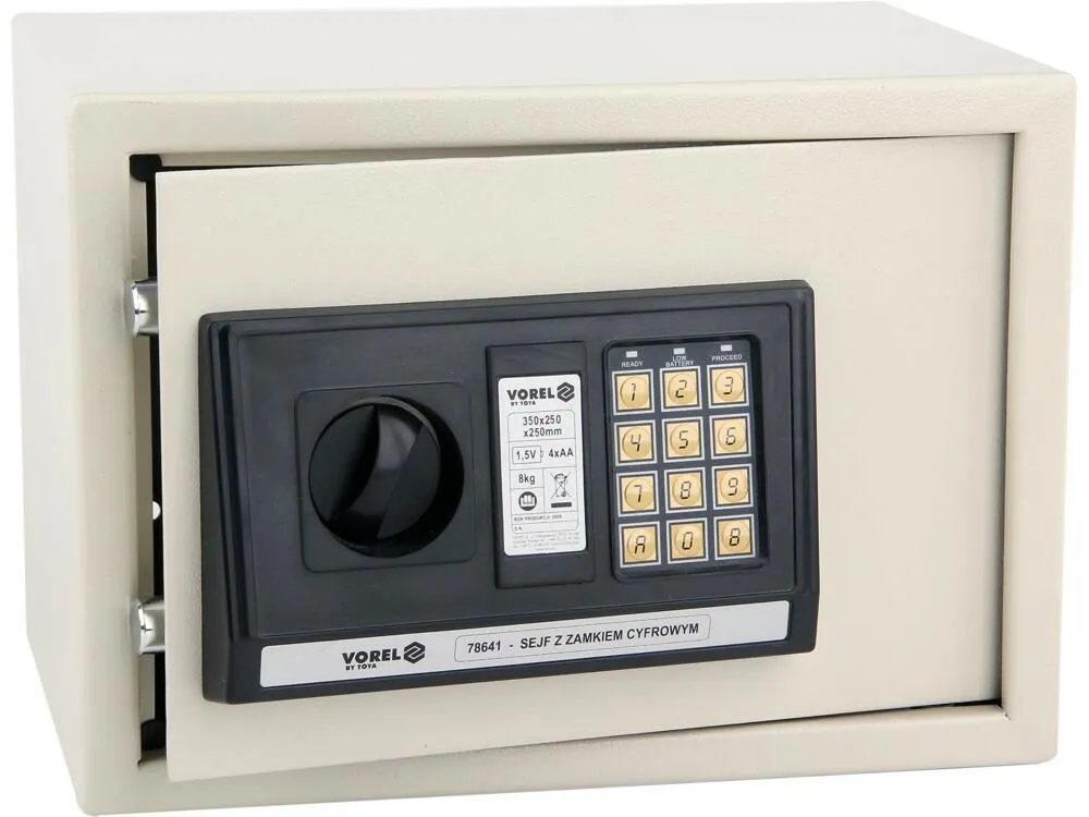 VOREL 78641, Stål, 350 mm, 250 mm, 250 mm, 12,5 kg, 1 stykker