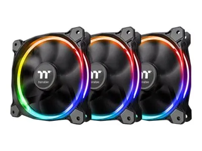 Thermaltake Riing 12 LED RGB Radiator Fan Sync Edition - Kabinettvifte - 120 mm (en pakke 3)