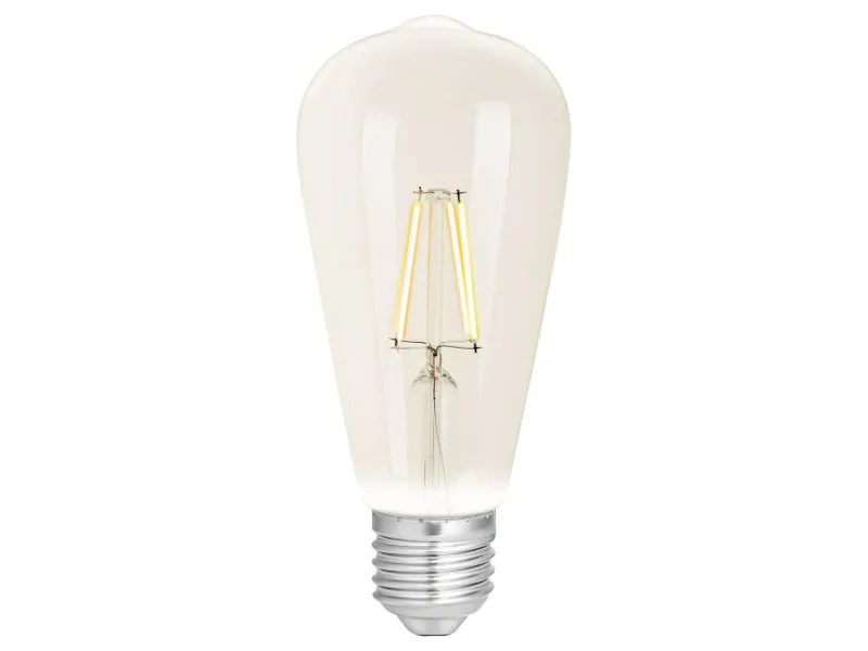 WiZ Wiz G2 Tw+ dimbar St64 E27 klar glasspære 12W hvit
