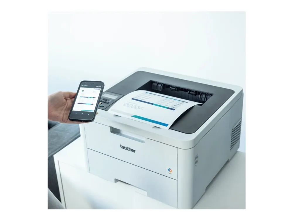 Brother HL-L3215CW - Skriver - farge - LED - A4/Legal - 600 x 2400 dpi - inntil 18 spm (mono) / inntil 18 spm (farge) - kapasitet: 250 ark - USB 2.0, Wi-Fi(n)