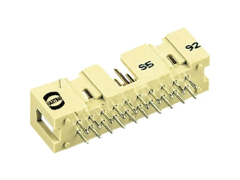 Hankonnektor 09 18 506 6324 Samlet poltal 6 Antal rækker 2 Harting 1 stk