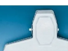 MAUL brevklemme laget av metall, farge: nikkel, bredde: 75 mm, klembredde: 20 mm (21007-96)