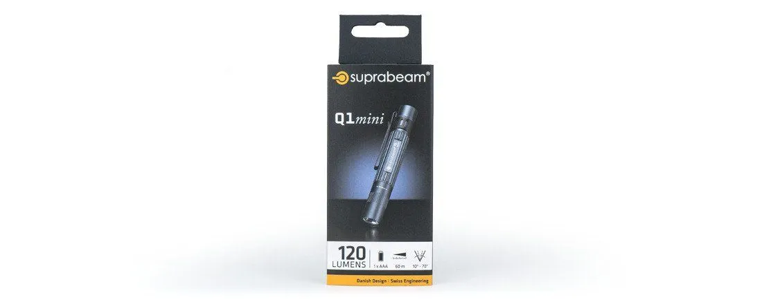 Suprabeam Q1 mini hodelykt 120 lm 1x AAA