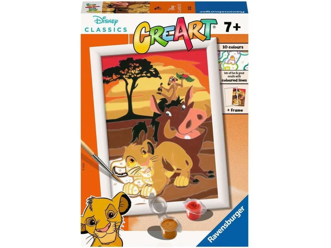 BRIO 11220223 CreArt The Lion King