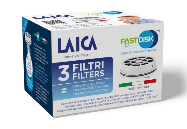 Laica Fast Disk, 3 stykker, Laica, Vannfilterskive