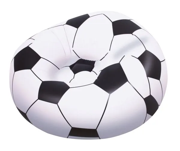 Bestway 75010, Enkel-stol, Sort, Hvit, Vinyl, Vinyl, 6 år, 1140 mm