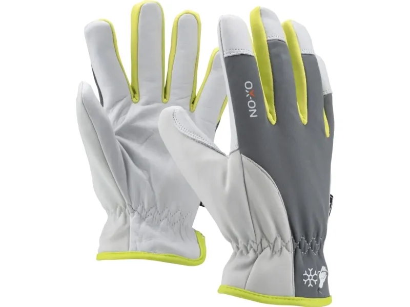 OX-ON Supreme 3600 størrelse 10. Eksklusiv vinterhandske, 70 g Thinsulate vinterforing, Hipora-indlæg.