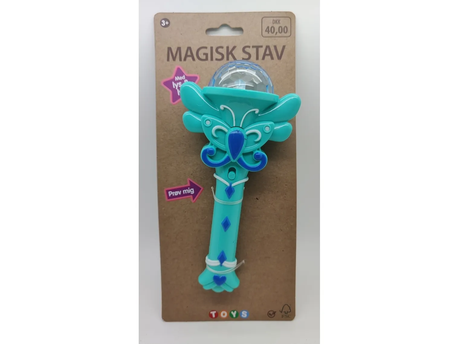 Impulse Toys magisk stav med lys + lyd