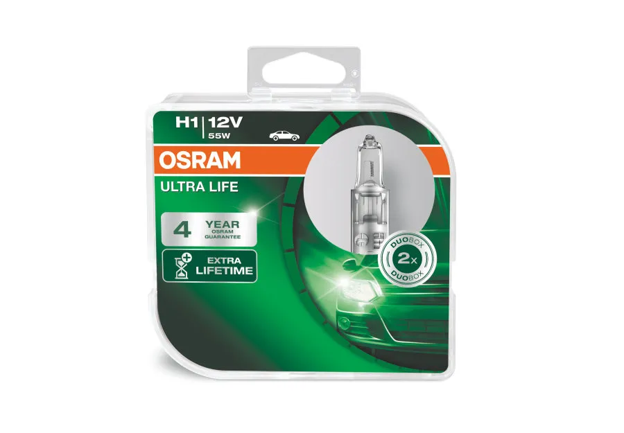 Osram Ultra Life - H1 Bilpærer