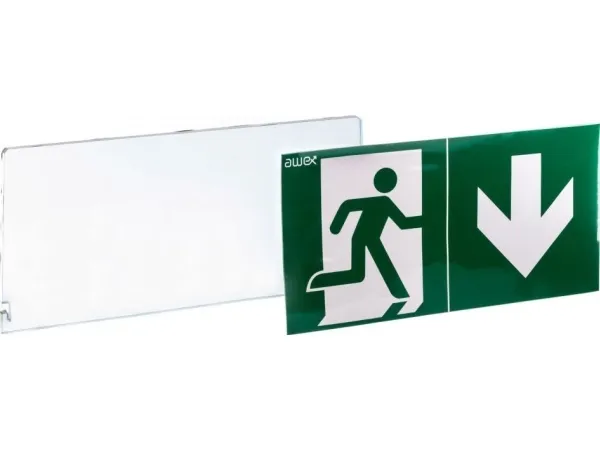 AWEX Plexa EXIT S + monteringsbeslag + PU34/47 ETS/PLX/PU34/47