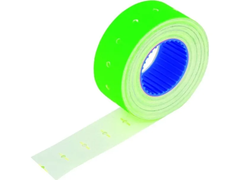 Anna Zaradna merketape til merking 2 rader. rett 26 x 16 grønn (5)