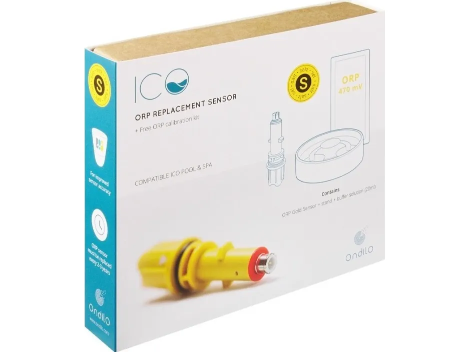 Ondilo ONDILO ICO – ORP Gold-sensor for SALT (Yellow) + kalibreringskit